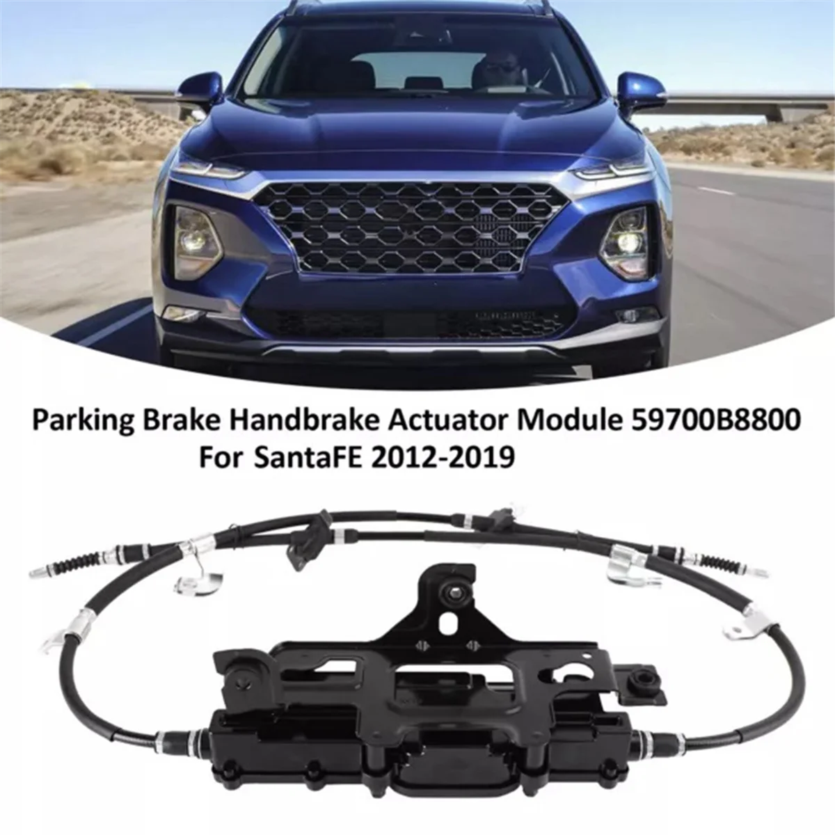 Automobile Parking Brake Assy Brake Handbrake Actuator Module for Hyundai Santa FE 2012-2019 59700-B8800 59700B8800