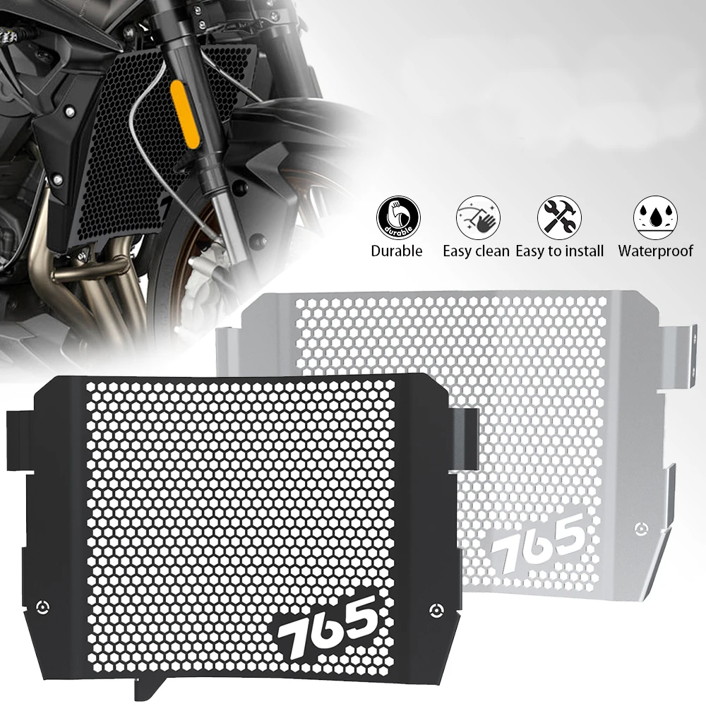 

FOR Street Triple Moto2 765 765 RS 765 R Motorcycle Accessories Radiator Grille Guard Protector Cover Protection 2023 2024 2025