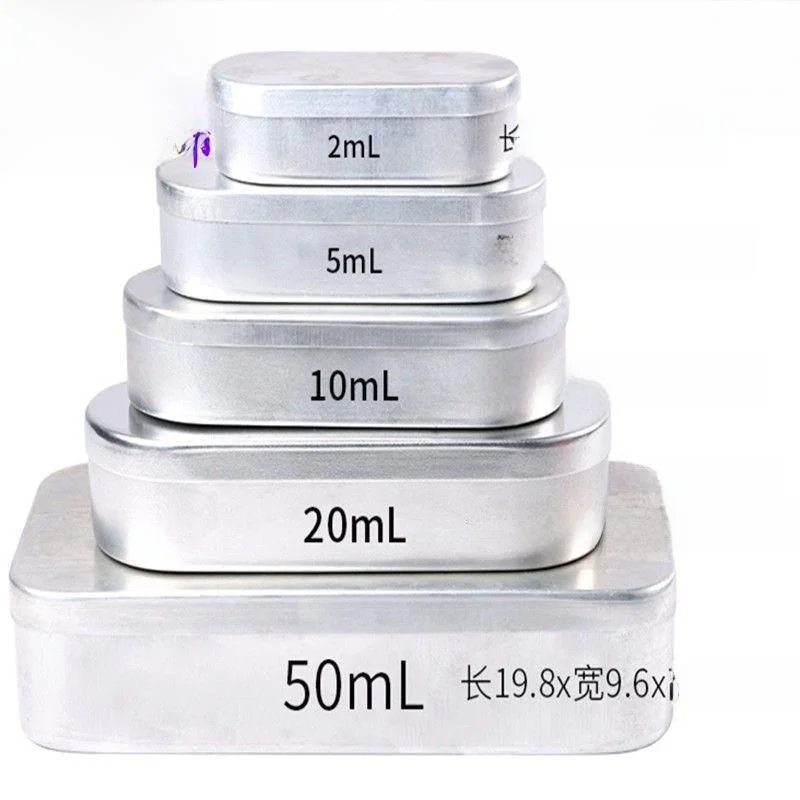

Aluminum Rectangle Covered Disinfection Needle Box Professional Acupuncture Aluminum Needles Box Sanitization Storage Container