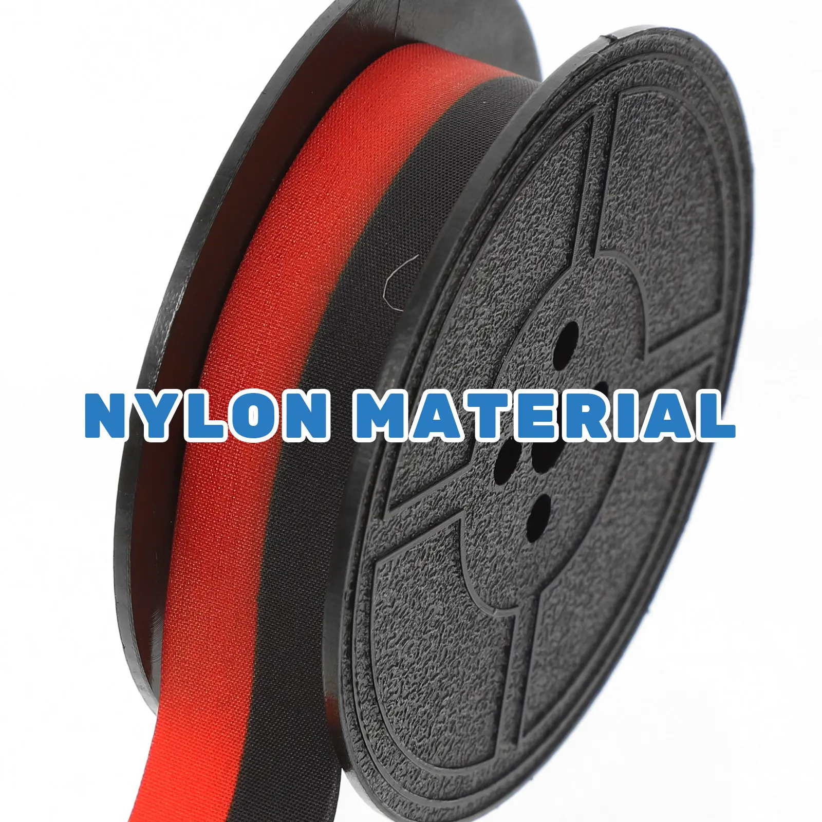 Twin Spool Typewriter Ribbon Universal Professional Nylon Ink Ribbon High Grade Wear Resistant Strong Absorption Clear Print