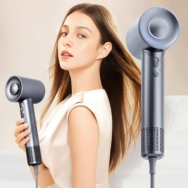 

Lonic Hair Dryer High Speed Brushless Motor Electric Turbine Low Noise Constant Temperature Quick Drying For Women Home Travel