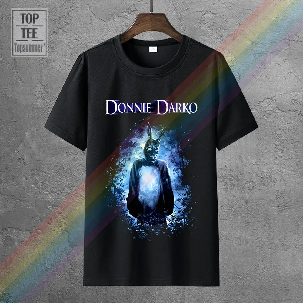 Donnie Darko Movie Poster Mens Funny T-Shirt Japanese Streetwear Tshirts Designer Tee Shirt Custom T-Shirts Mens Top