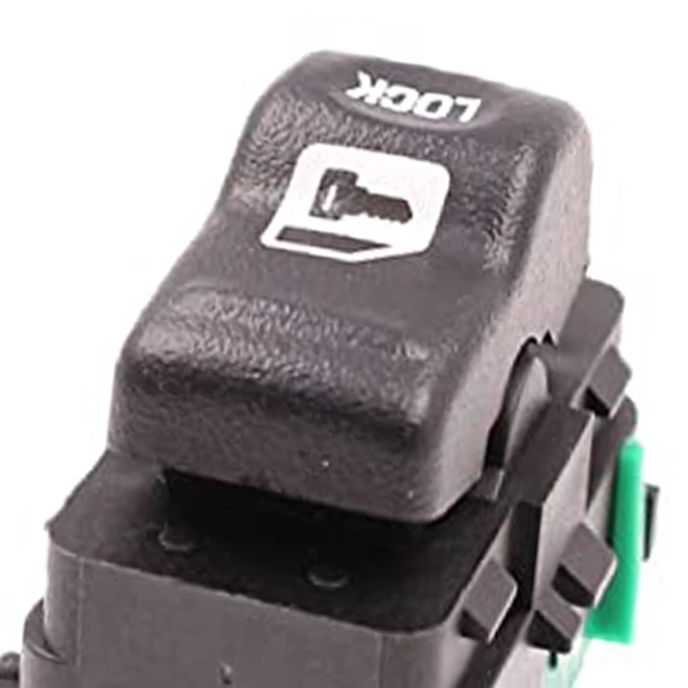 1 unidad de interruptor de bloqueo de puerta negro ABS OEM número 10416104 para Chevrolet Venture 2000-2005, accesorios de repuesto para coche