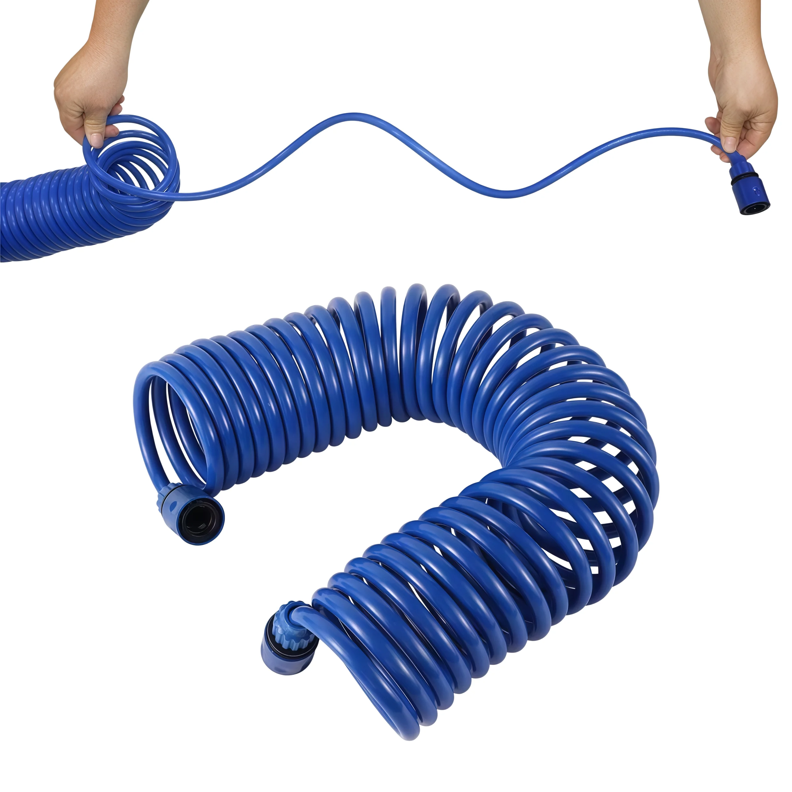 Expandable Retractable EVA Garden Hose 10/15m Portable Spring Water Pipe for Car Wash And Flower Lawn Watering Curly Magic Pipe
