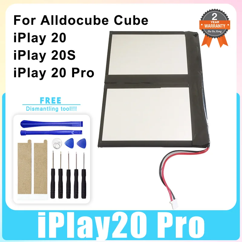 

High Quality New 3.8V 9000mAh Tablet PC Battery For ALLDOCUBE CUBE iPlay 20 Pro iPlay20 Rechargeable Accumulator