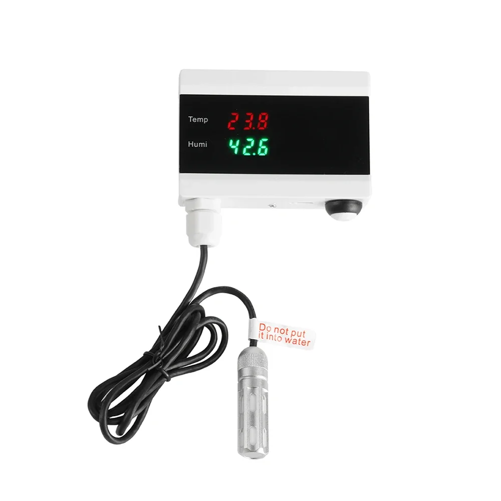 for Tuya WIFI Smart Hygrometer Thermometer Detector Temp & Humidity Sensor -40°C to +120°C Detecting Range for Tuya App Monitor