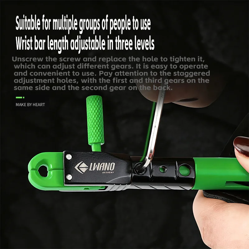 Archery Wrist Release, Adjustable Compound Bow Release Aid, Strap Trigger Bow Release for Hunting Target Shooting Practice view 3