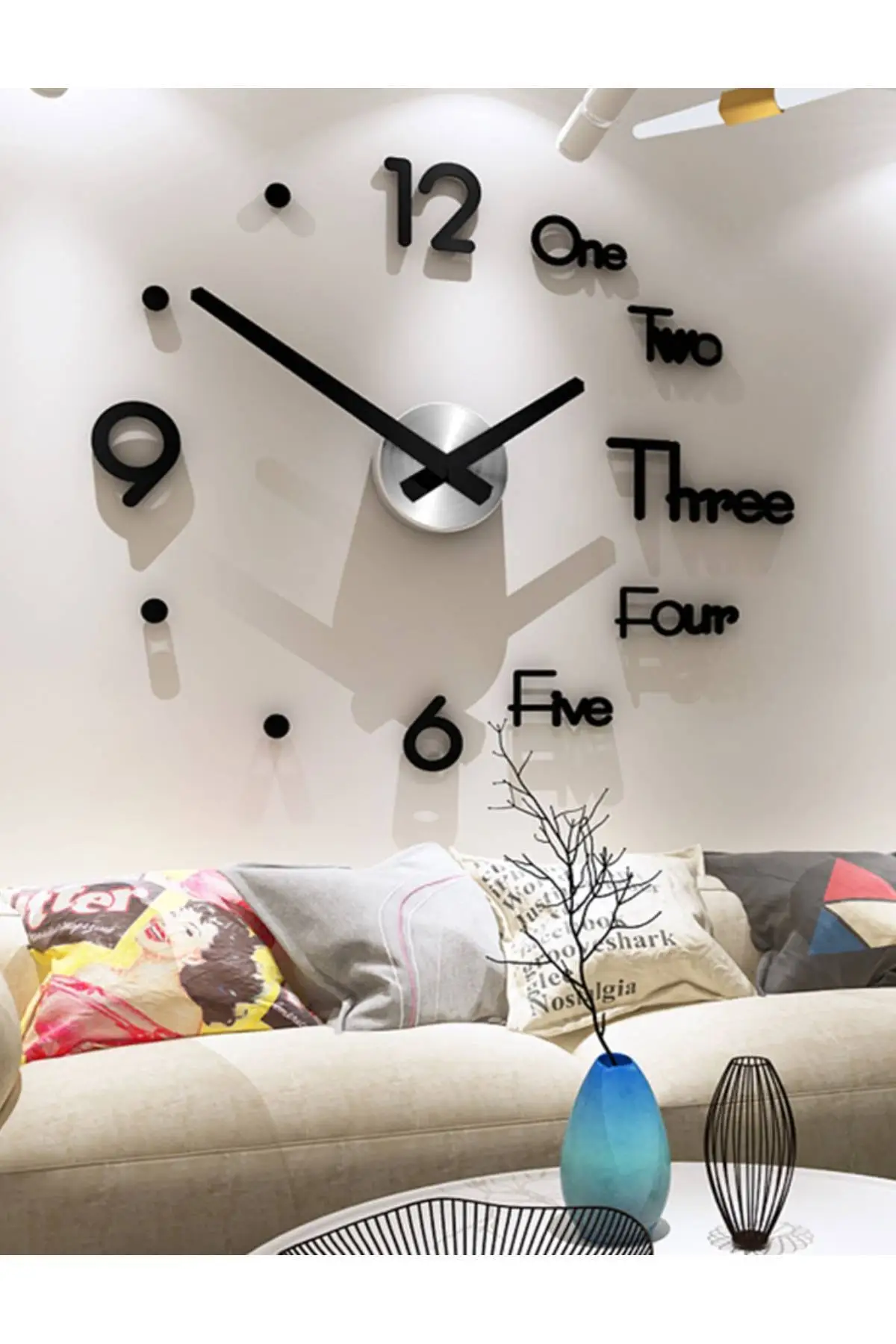 

2022 3d Decorative Wall Clock Design That Makes The Look Beautiful For Office And Home