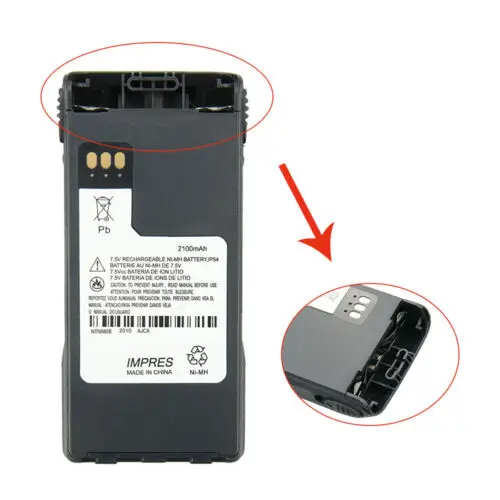 Motorola-Batterie 7.5V, 2100mAh, NTN981, A, AR, B, NTN9858, A, AR, B, C, XTS1500, Magasin 1500, Nouveau, 2 pièces