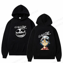 Rock Band Gorillaz Hoodie Men Fashion Kids Hip Hop Hoodies Boy Coats Women Punk y2k Clothes Sweatshirts Streetwear