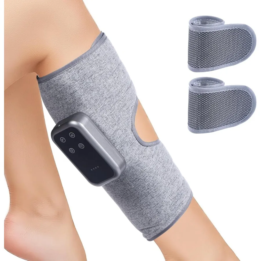 

Cordless Leg Massager with Heat and Compression Rechargeable Leg Compression Massager for Circulation Muscle Relaxation for Cal