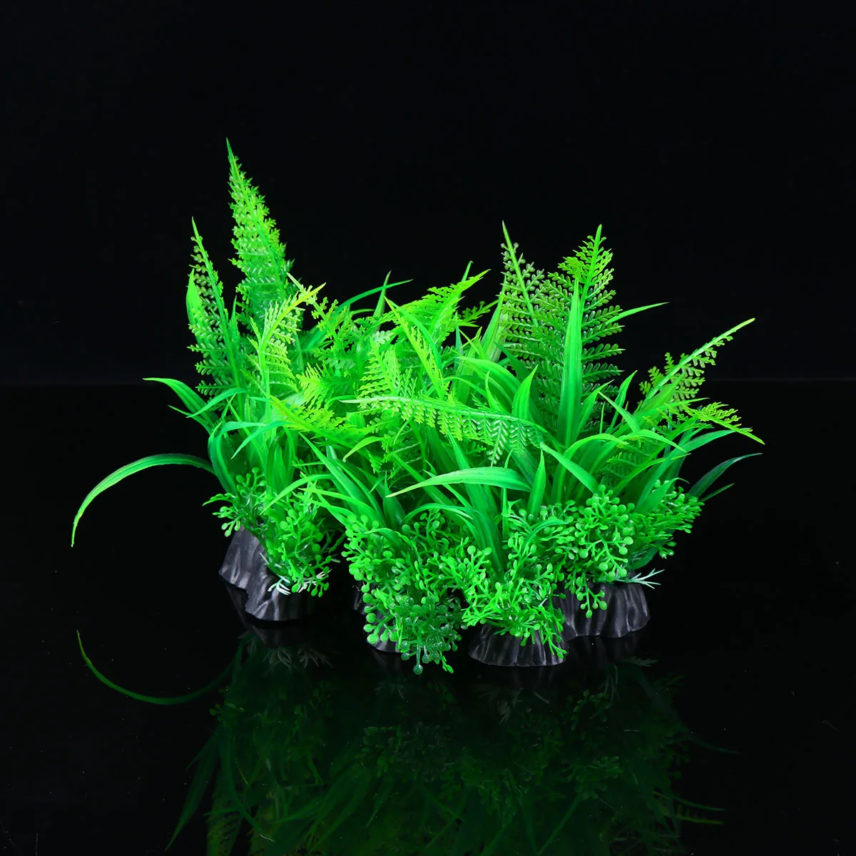 

3Pcs Aquarium Artificial Water Plants Premium Plastic Realistic Fish Tank Grass Decoration Miniature Landscape Plant Ornament