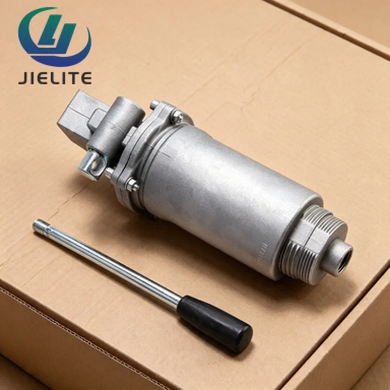 Manual Oil Transfer Pump With Bracket for Diesel Generator Replacement Spare Parts
