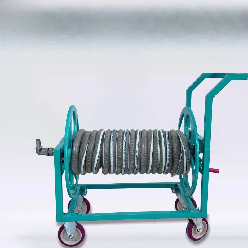 Water pipe automatic rewinder Agricultural high pressure 1 inch 6 minutes 4 minutes 2 minutes Pipe rewinder hose Car
