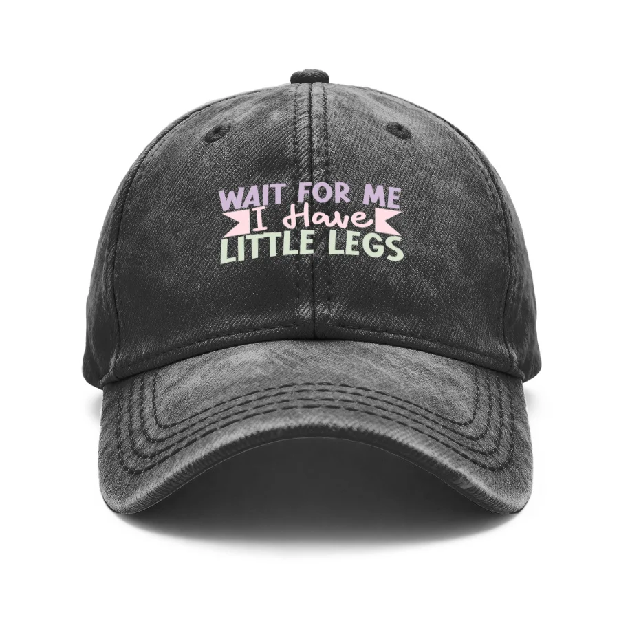 1 Vintage Washed Unisex Baseball Cap, with the Fun Phrase 