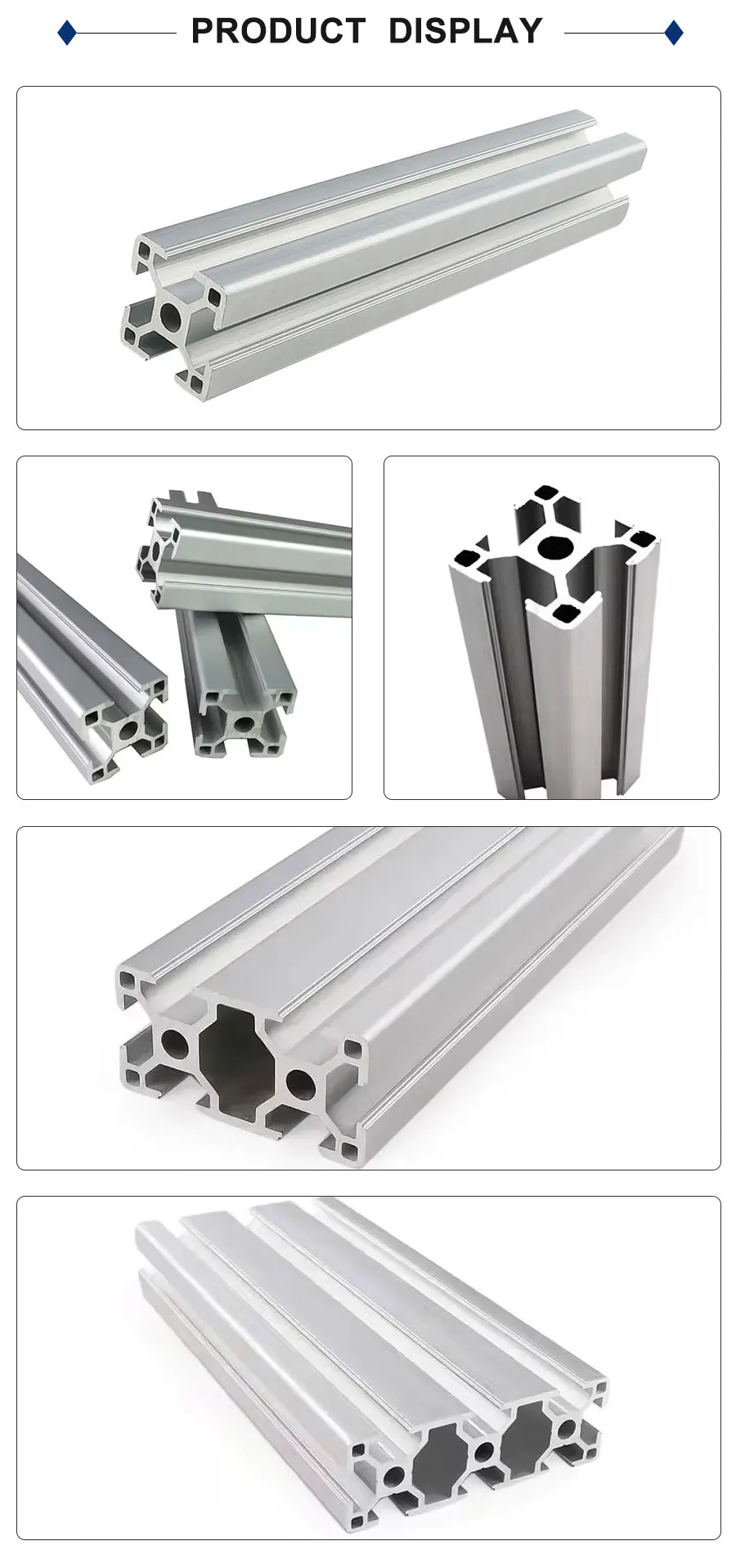 1pc Europäischen Rahmen Standard Eloxiert 3030/3060/3090/30120/30150 Aluminium Profil Für CNC 3D Drucker teil Werkbank – Detail 13