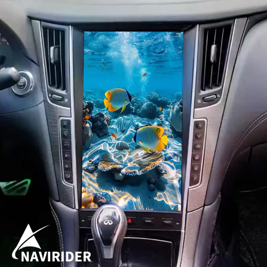 

13.6" Android15 Car Radio Dashboard Infiniti Q50/Q50L/Q50S/Q60 2013-2019 GPS Navigation Multimedia Video Stereo CarPlay DSP