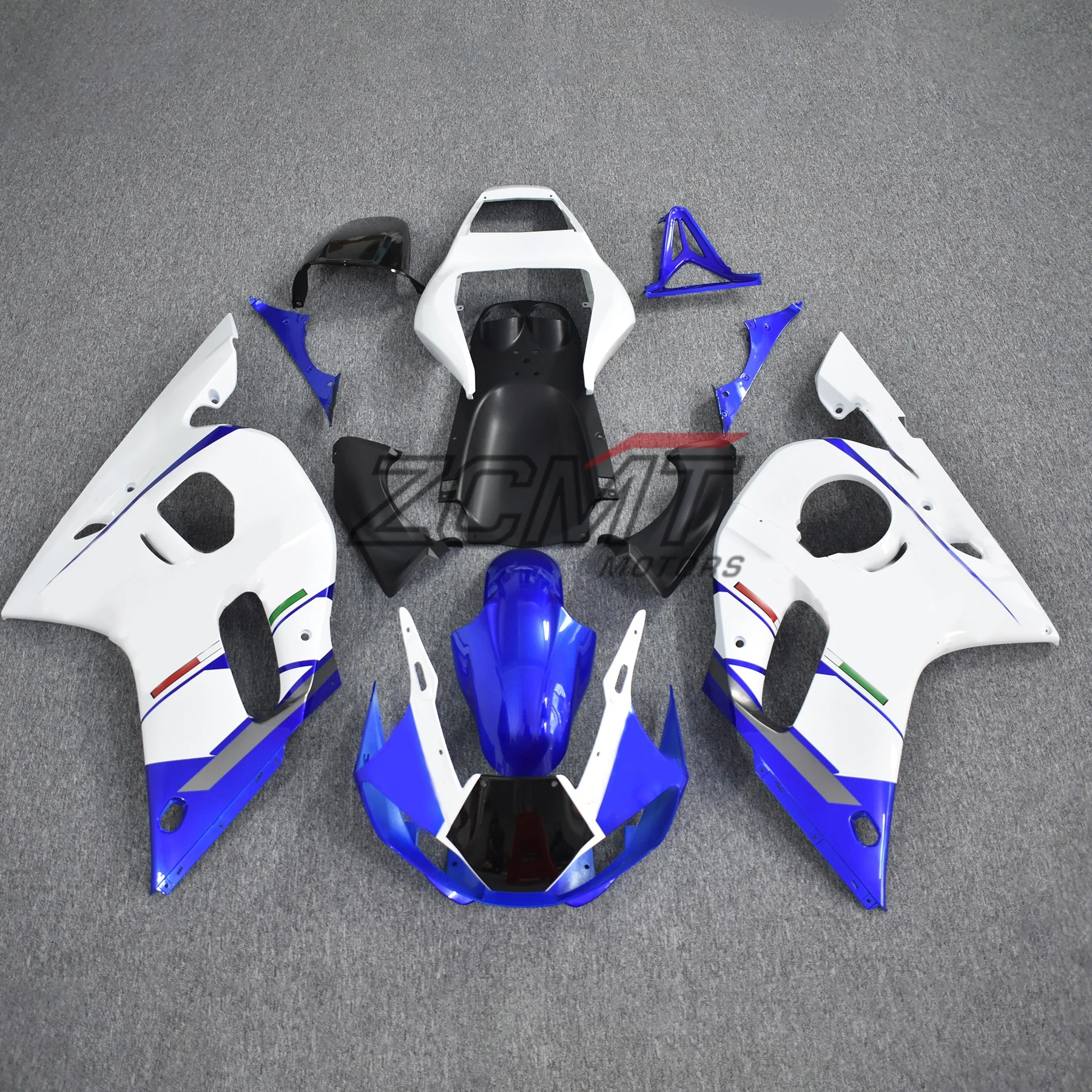 Motorcycle Blue White Fairings Bodywork Kits For YAMAHA YZF R6 1998-2002 2001 2000 1999 for YZF R6 Hot,sales