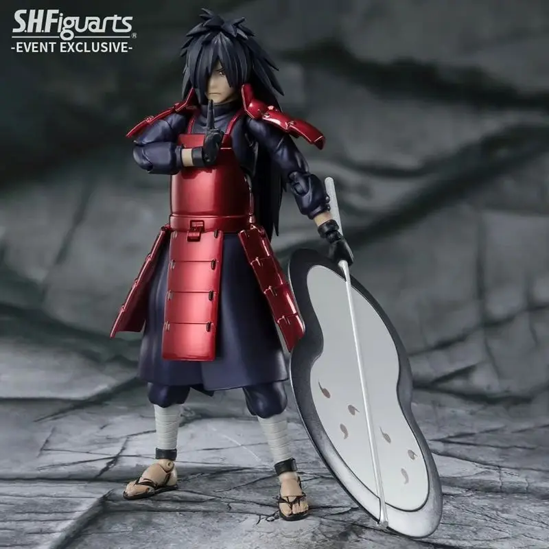 In Stock Original Bandai SHFiguarts SDCC Naruto Uchiha Madara Exclusive Edition Action Figure Anime Model Collectible Toys