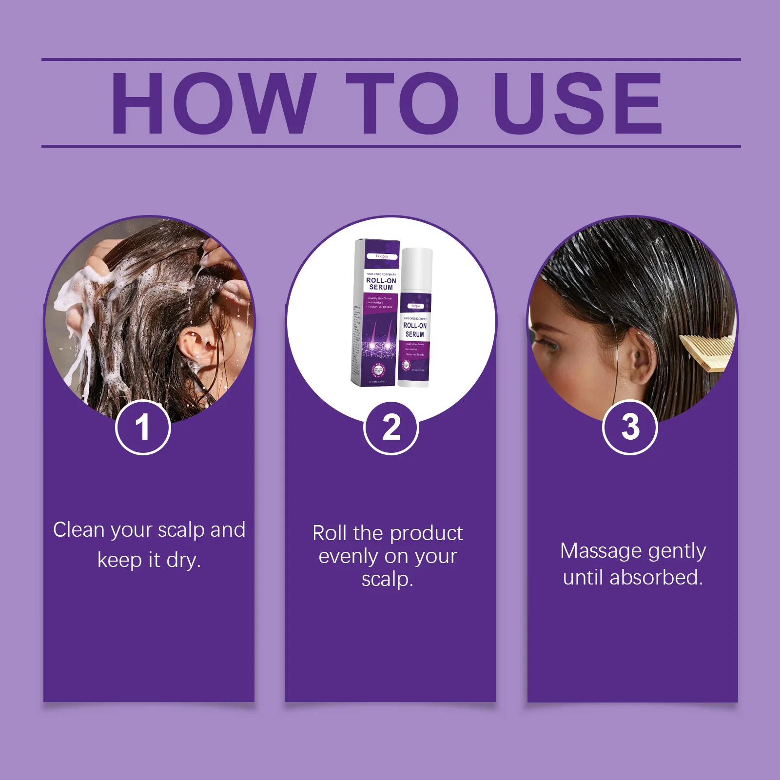 Hair Growth Serum Anti Hair Loss Strengthening Hair Roots Prevent Baldness Reduce Shedding Deep Moisturizing Nourish Hair Care