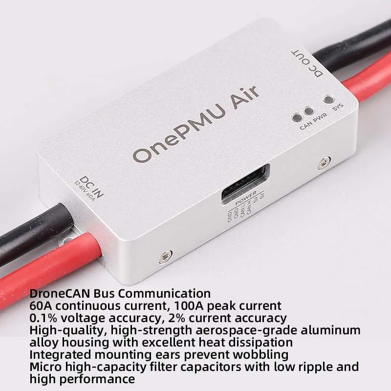 ZeroOne OneCompass RM3100 Drone Compass and Magnetometer—External, Industrial-Grade, Interference-Resistant