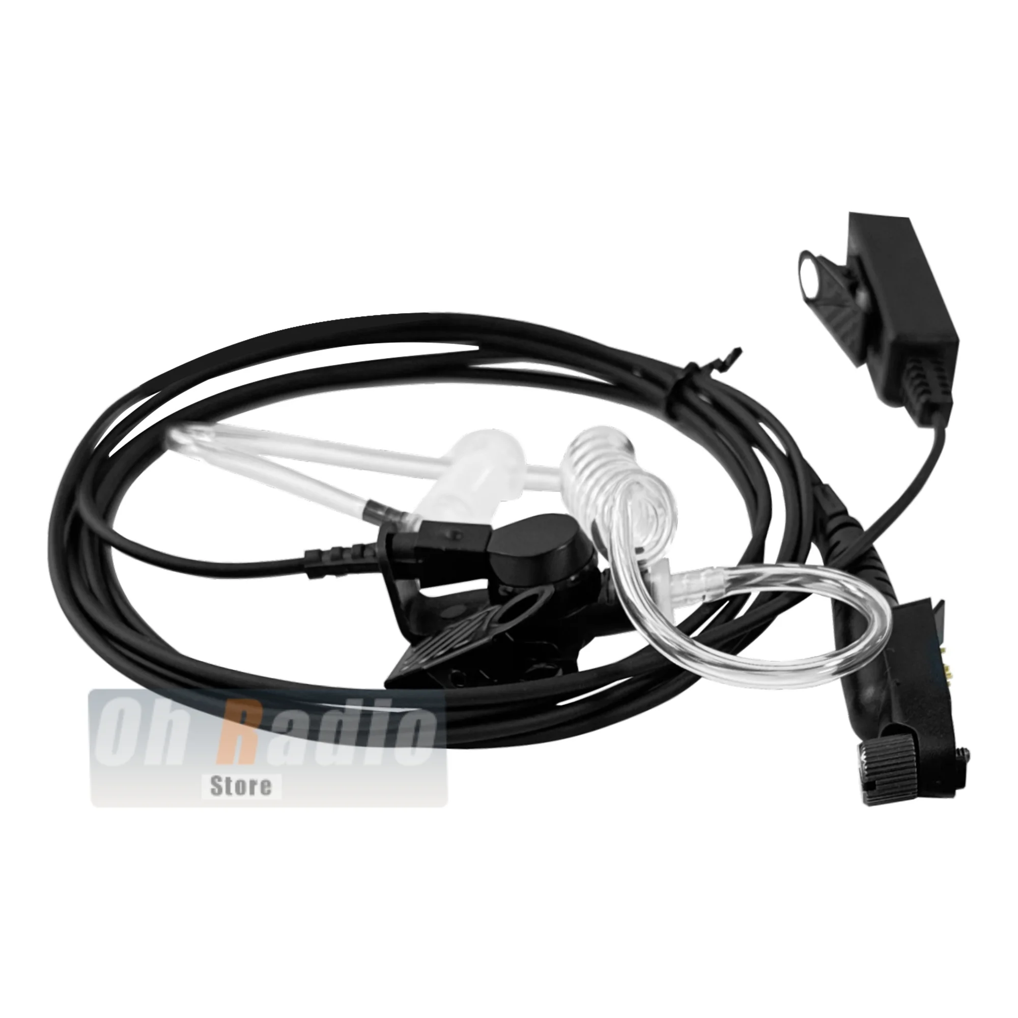 GP328 PlusアコースティックイヤホンRT-880無線機エアチューブヘッドセット（Iradio UV-98 Plus、Motorola GP344、GP388、EX500、DP660無線機対応）