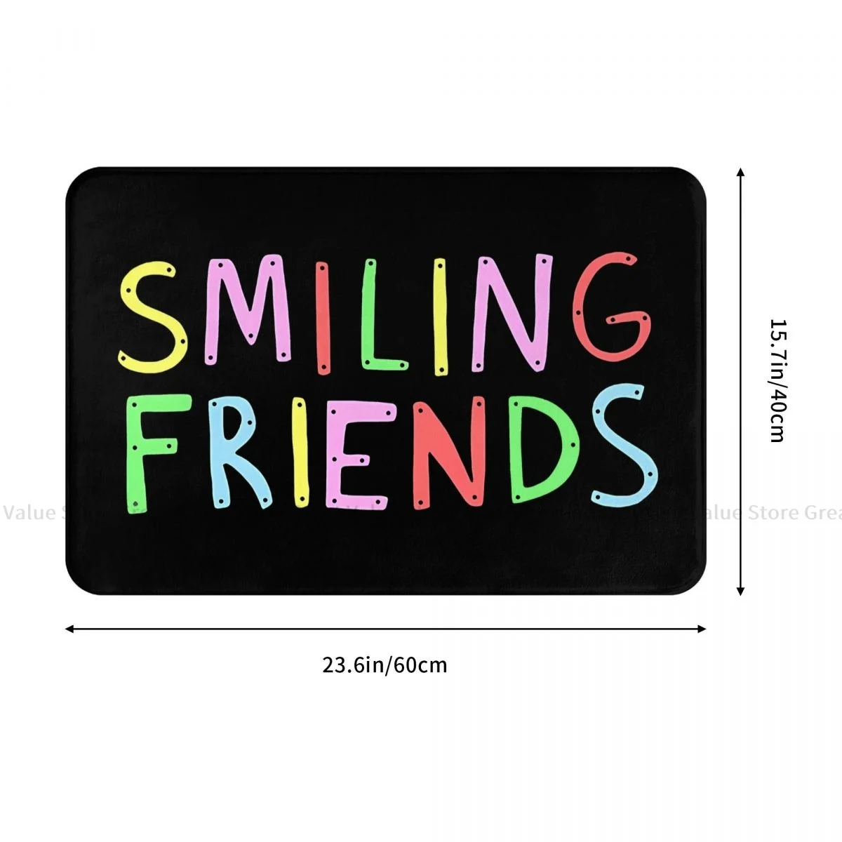 Friends TV Non-slip Doormat Living Room Mat Looks My Friends So Happy Keep Smile Hallway Carpet Entrance Door Rug Home Decor