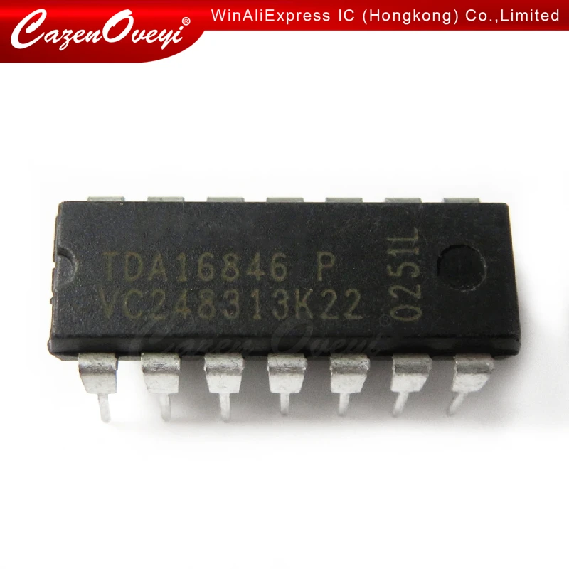 10pcs/lot TDA16846P TDA16846 DIP-14 In Stock