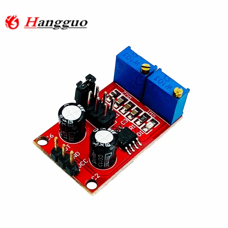 10PCS/Lot Original and brand new  NE555 Pulse Frequency Duty Cycle Adjustable Module Square Wave Signal Generator