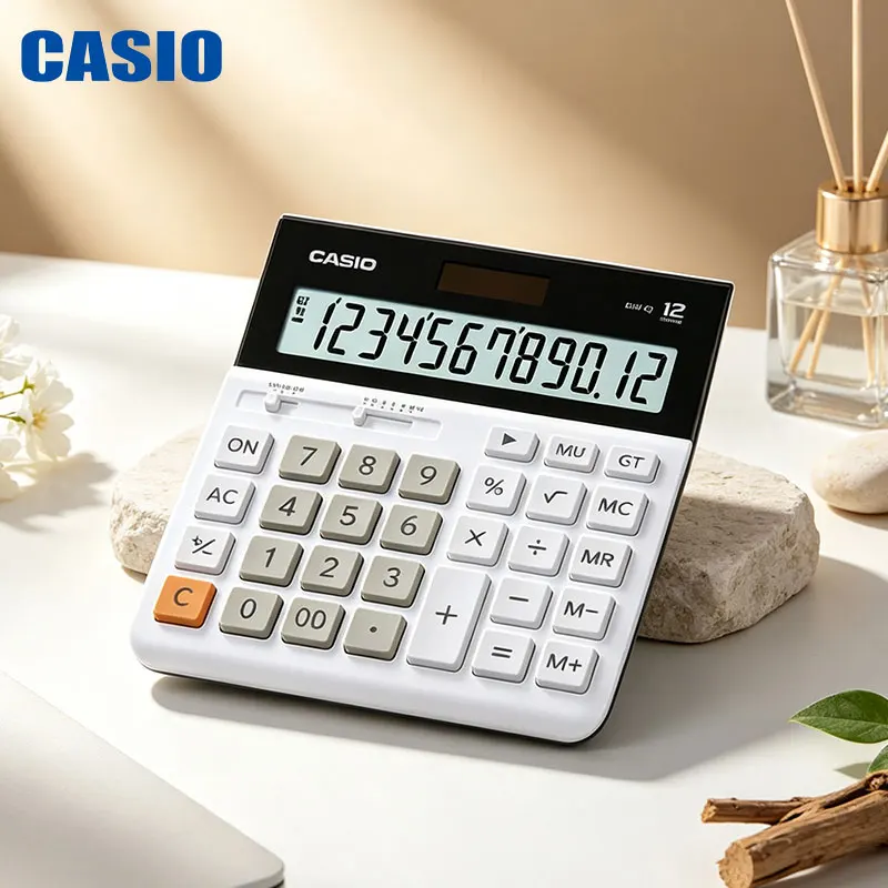 Casio DH-12/DX-12B/DJ-120D Financial accounting commercial office computer Business trip simple calculation