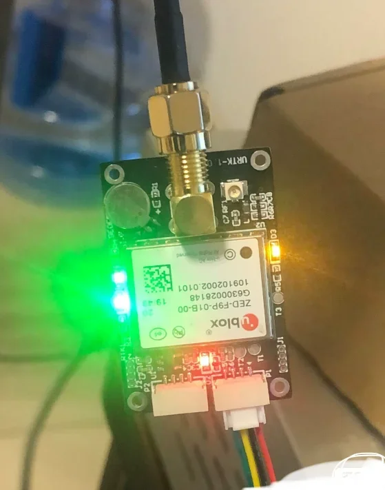 ZED-F9P-01B-01 Dr-oneパーツ開発ボード（オリジナルモジュールより）UAV開発ボード用GPSモジュール