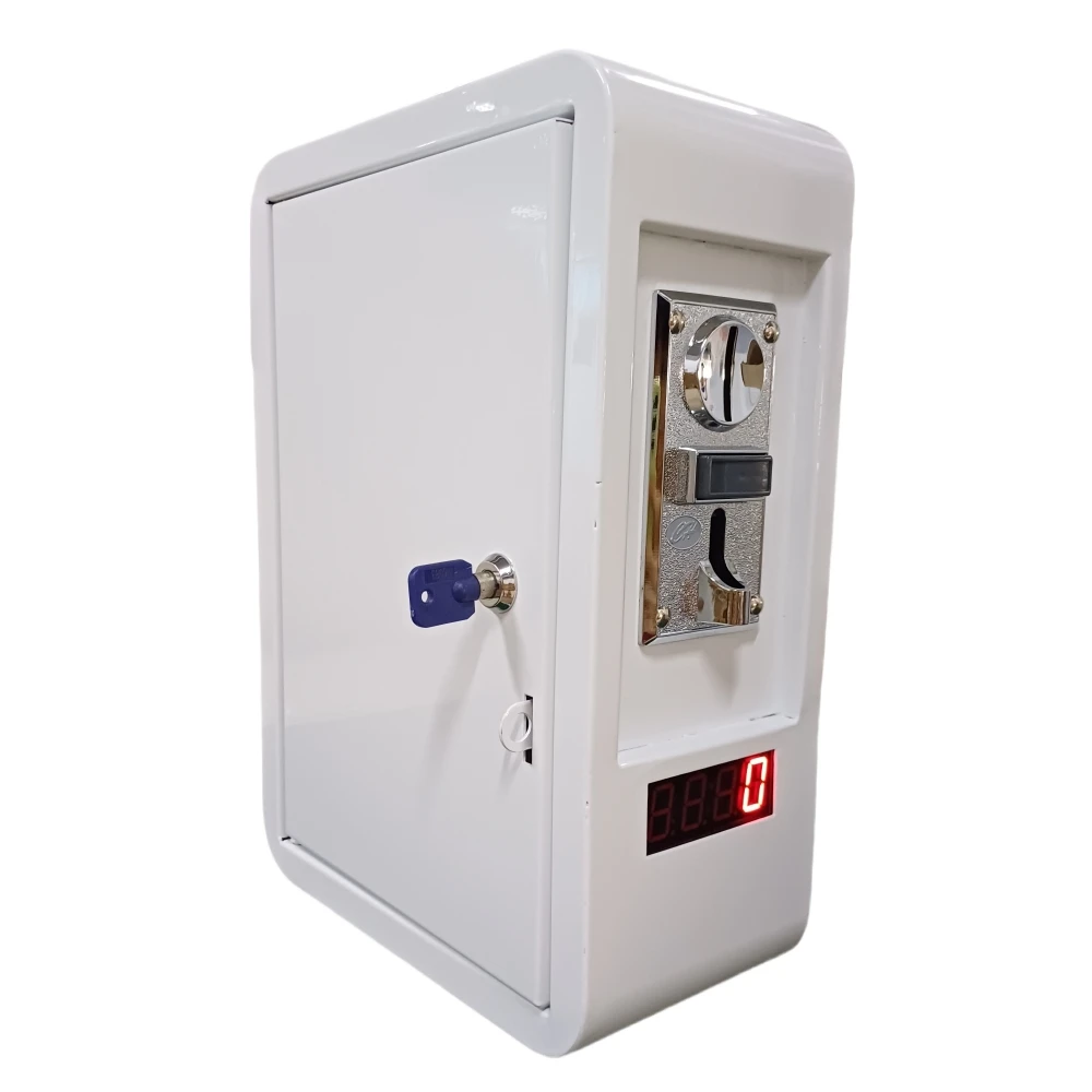 Coin Operated Timer Box Time Control Board Power Supply Box with Multi Coin Acceptor Wire Connect for 20A machine