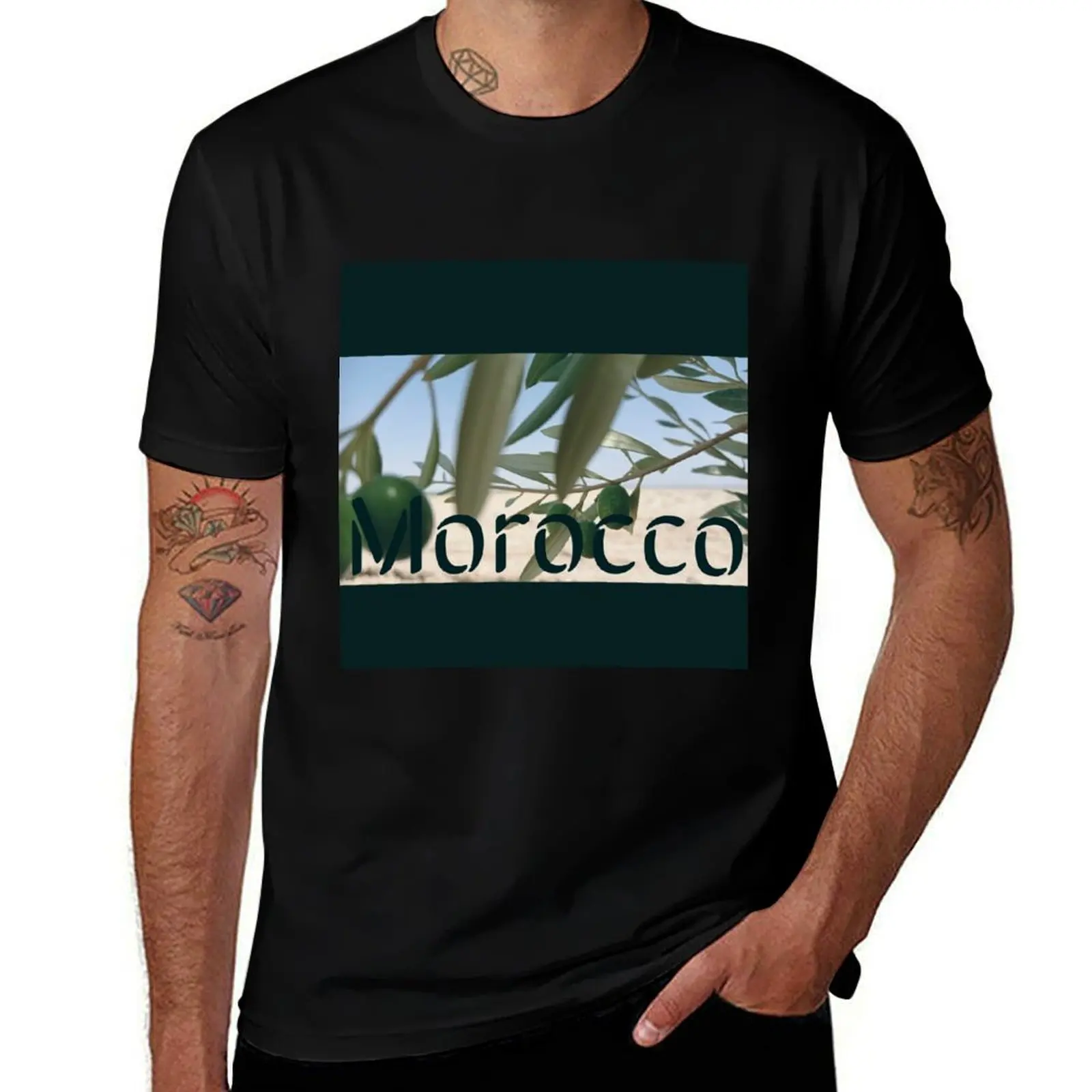 

Desert olives from exotic Morocco T-Shirt T-shirts man funny gifts custom shirt affliction shirts oversized t shirts for men