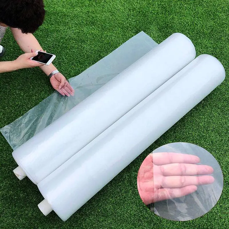 

0.1mm Transparent Plastic Cloth Swimming Pool Pond Liner Garden Supplies Large Adult Pool Fish Ponds Rain Water Tray Paravent