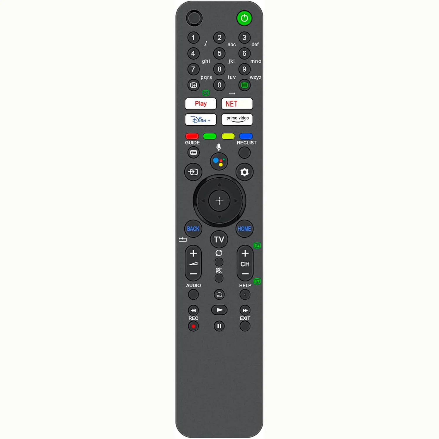 

RMF-TX521E Voice Replace Remote Control for SONY BRAVIA TV KD-32W804 KD-43X80J KD-43X82J KD-43X85J KD-43X85K KD-43XH8005