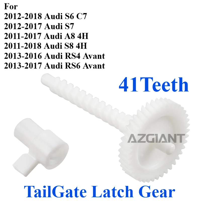 

41Teeth TailGate Latch Gear For Audi S6 C7 S7 A8 S8 4H RS4 RS6 Avant Car Rear Trunk Locks Lid Latch Boot Tailgate Lock Motor DIY