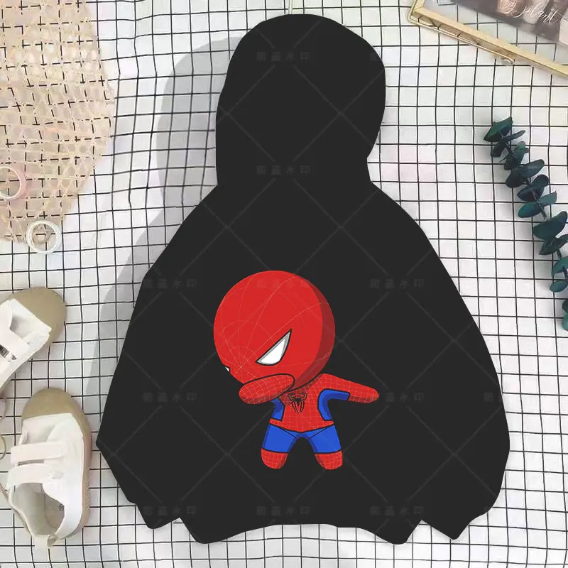 Sudaderas con capucha de Marvel para niños y niñas, sudaderas con capucha CaptainAmerica de Hulk, Tops de primavera y otoño, 2024