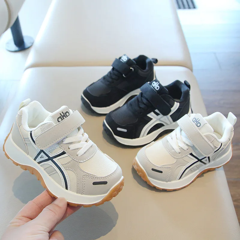 Fashionable Children's Shoes Student Non-slip Casual Shoes Kids Outdoor Running Shoes Boys  Girls Breathable Versatile Non-slip
