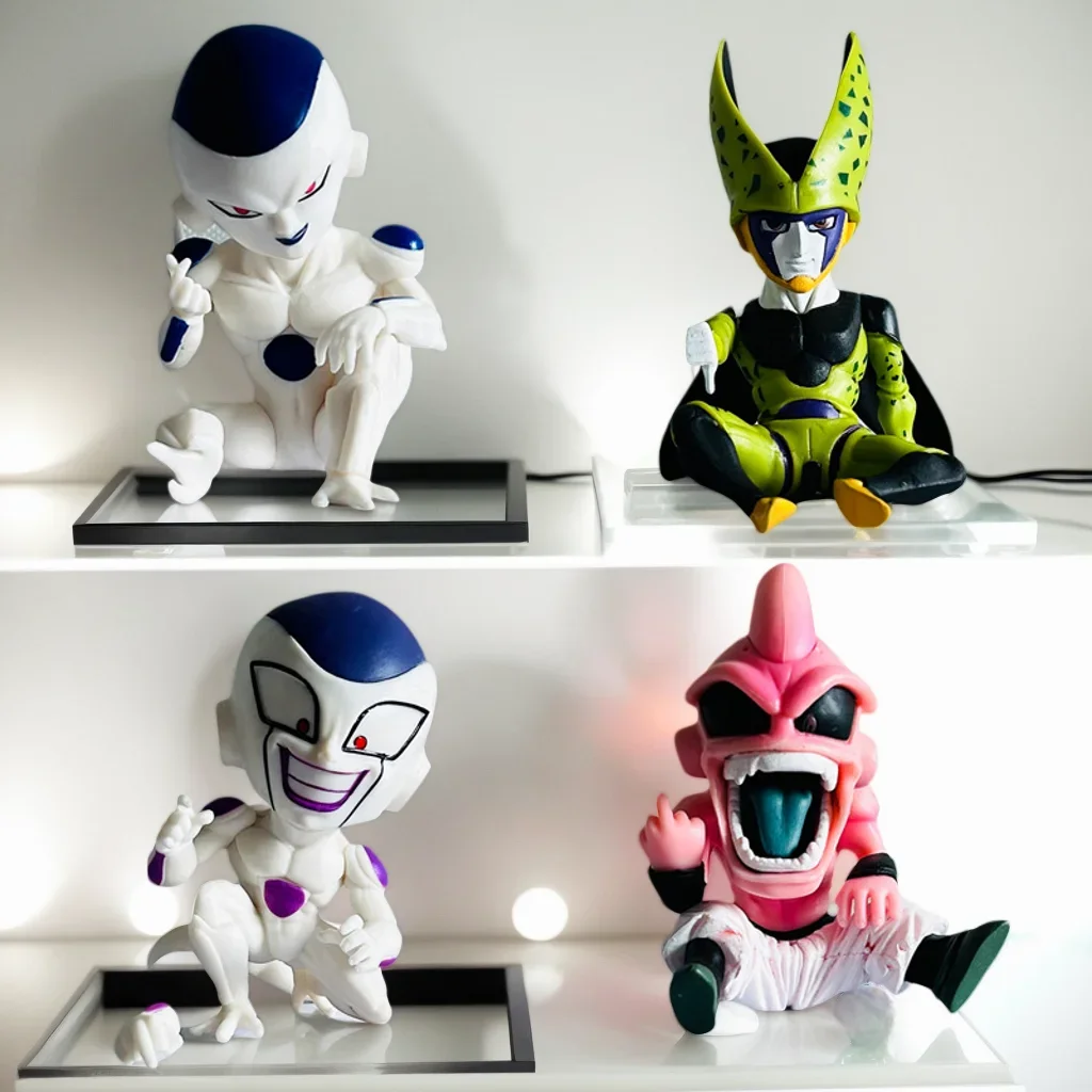 بانداي أنيمي لعبة دراغون بول Z العمودي الاصبع الوسطى ماجيك رجل بو عمل أرقام نموذج ألعاب من الكلوريد متعدد الفينيل تحصيل الديكور تمثال #1