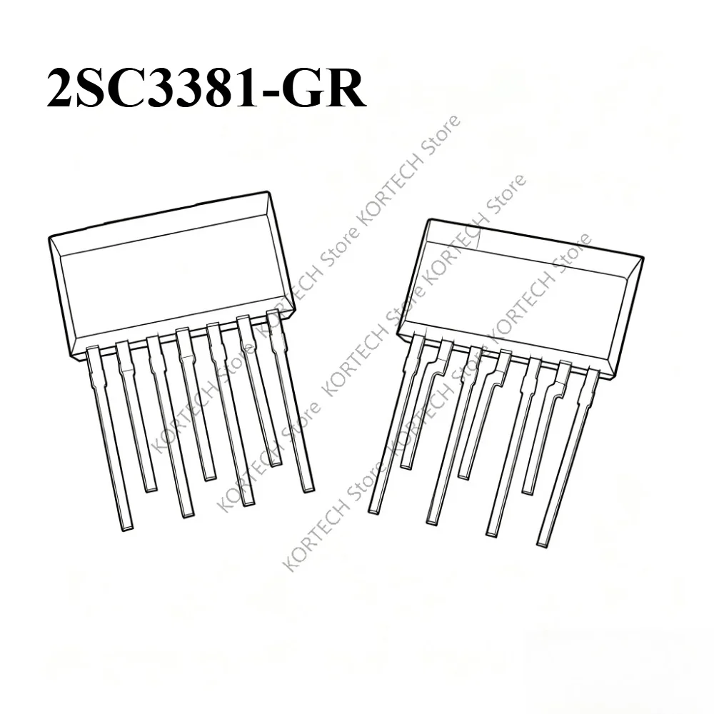 2Pcs=1pair  Original  C3381 A1349 Audio pairing tube 2SC3381-GR 2SA1349-GR The best quality