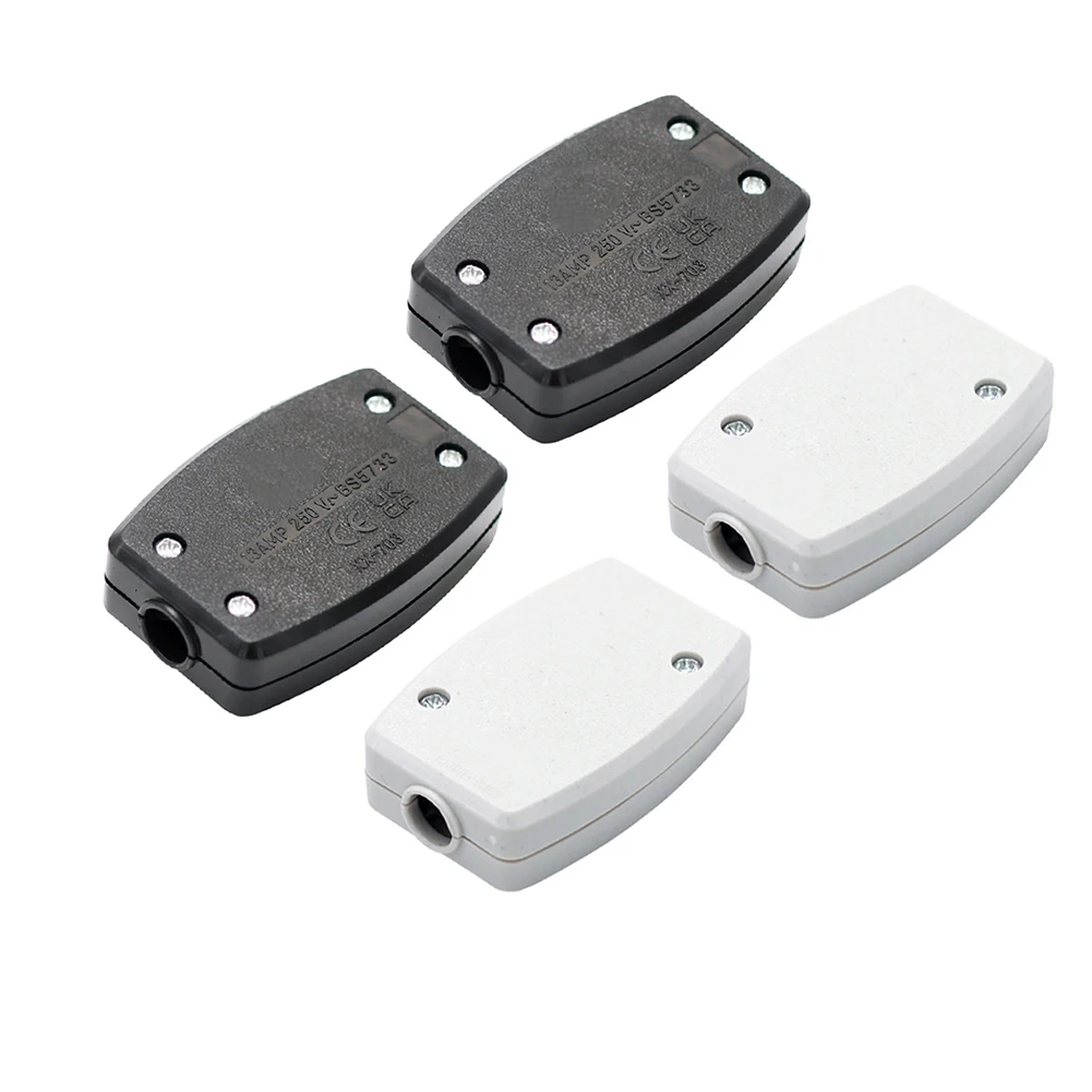 Electrical Junction Box 4 Pack for For 13a 250V Lighting Fixtures Supporting Indoor Outdoor Wiring Installations and Maintenance