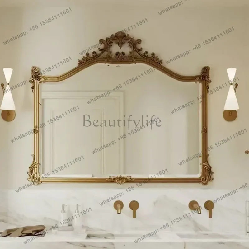 ld Decoration Wall Mirror Modern Living Room Vanity Girls Men Bathroom Big Bathroom  Funky Espelhos Home Products