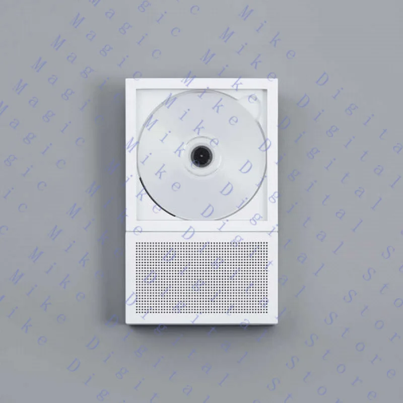 

UU for KM5 KMF-CP2-001 White Portable CD Player Instant Disk Bluetooth Speaker Wireless