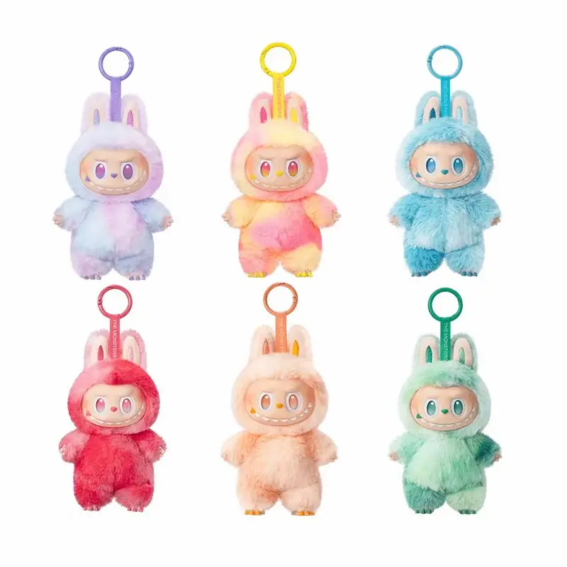 

Лидер продаж Popmart Labubu, 100% натуральная V1/V2/V3, передняя серия высокой энергии, виниловая плюшевая кукла с лицом, слепая коробка, кулон, подарок