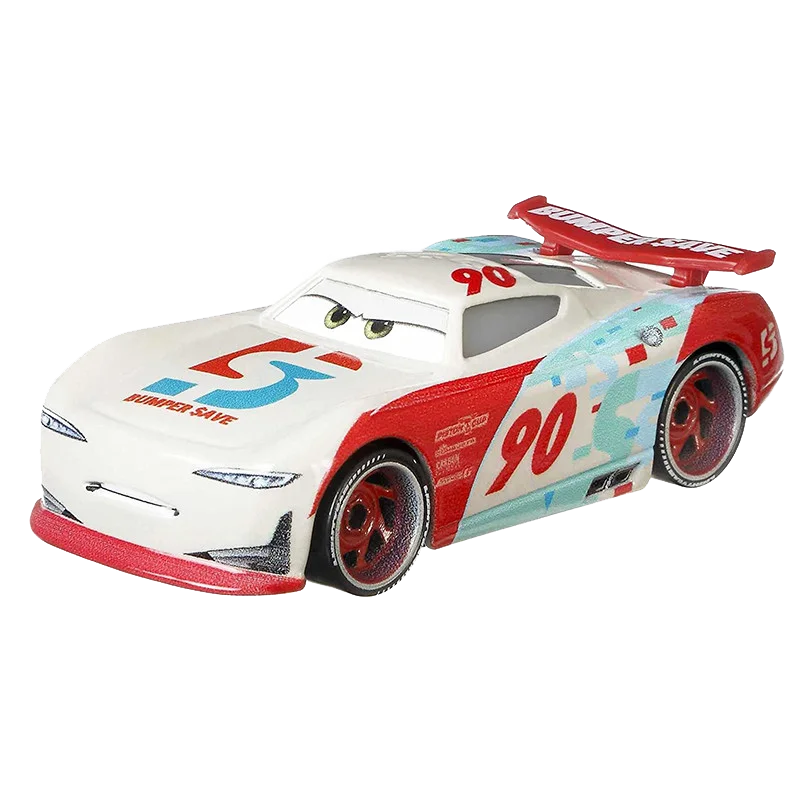 Disney Pixar-Jouet de voiture de course Cars 2 et 3 Rains pour garçons, véhicule en métal moulé sous pression 1:55, McQueen, Chick, Hicks, Mater,