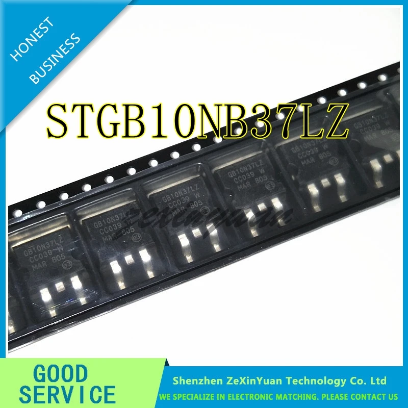 

10PCS/LOT STGB10NB37LZ TO-263 GB10NB37LZ TO263 STGB10NB37 SMD