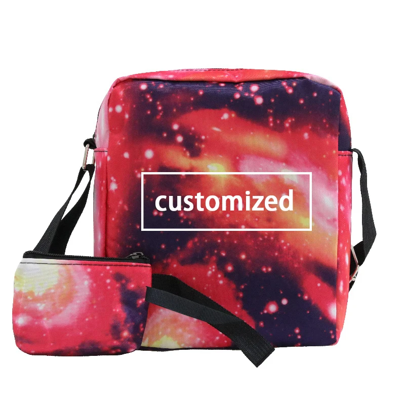 DIY Messenger Bag Customize Your Logo Name Image Women Messenger Bag Ladies Shoulder Crossbosy Bag Girls Dropshipping Wholesale