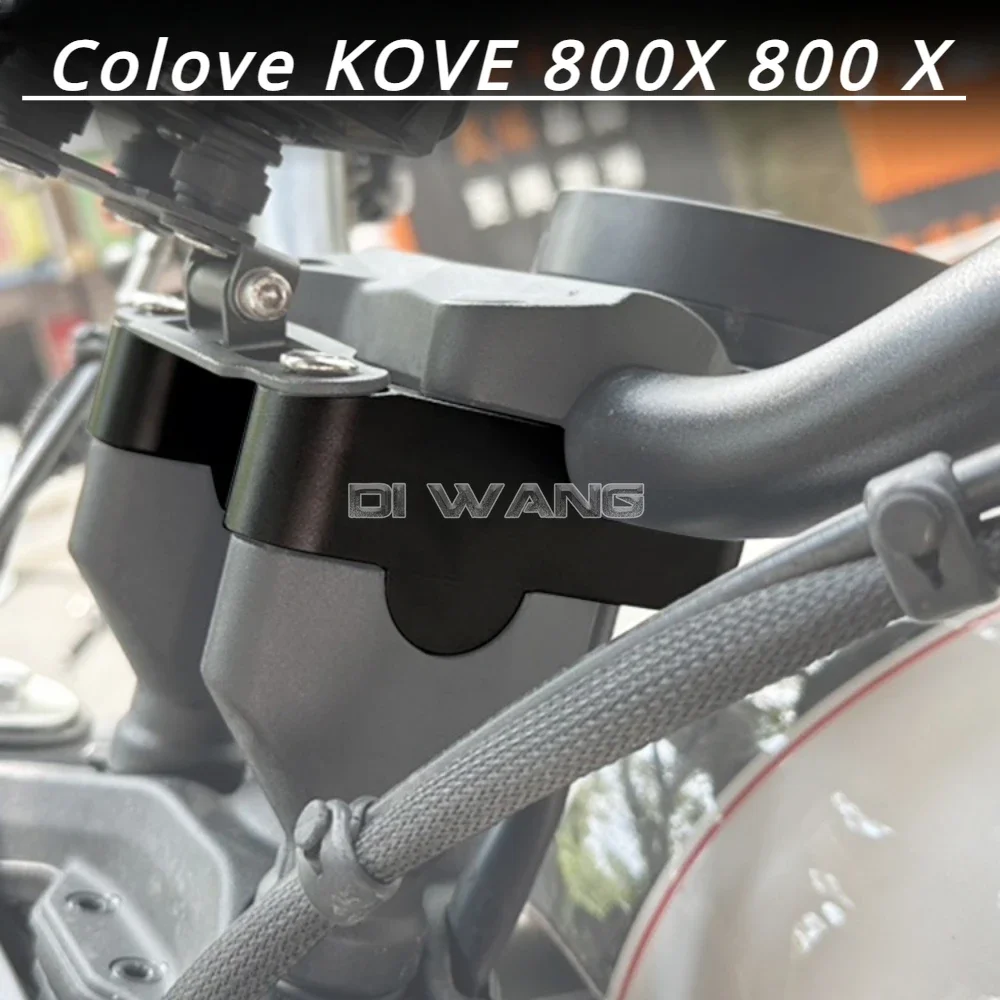 

Motorcycle Handle Bar Riser Clamp Extend Handlebar Adapter Mount For Colove KOVE 800X 800 X