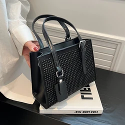 Luxury Diamond Women Party Handbag 2022 Fashion Ladies Shoulder Crossbody Texture Pu All-match Tote Bags 2022 New Trend