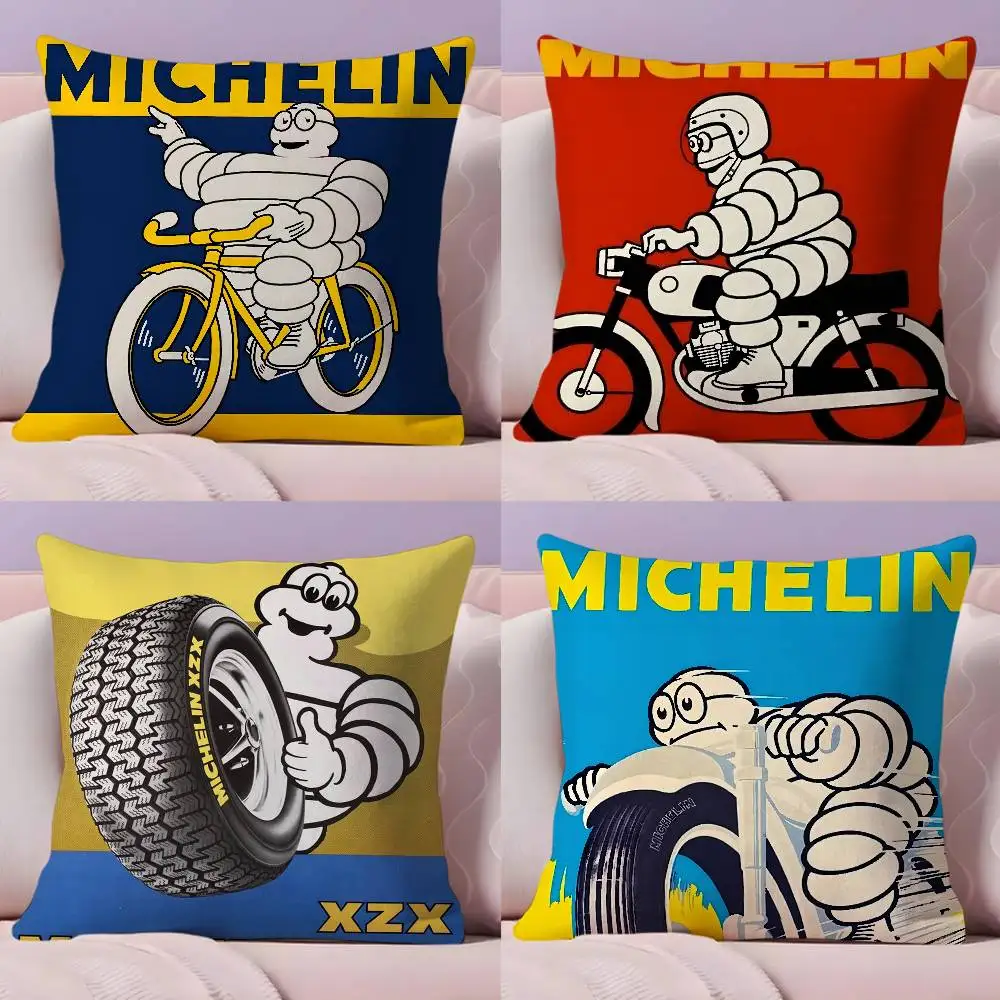 

M-MichelinS T-Tyres Pillow Case Pillowcase Ultra Soft Skin Friendly Fabric Cloud Like Comfort & Concealed Zipper